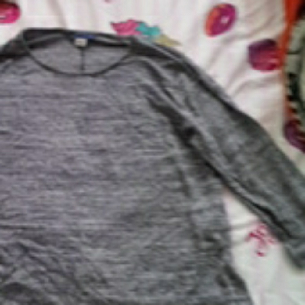 Blue and white shirt